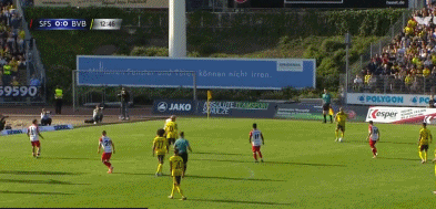 多特半場大勝希根6-1，布蘭科雙響，阿德耶米進球。