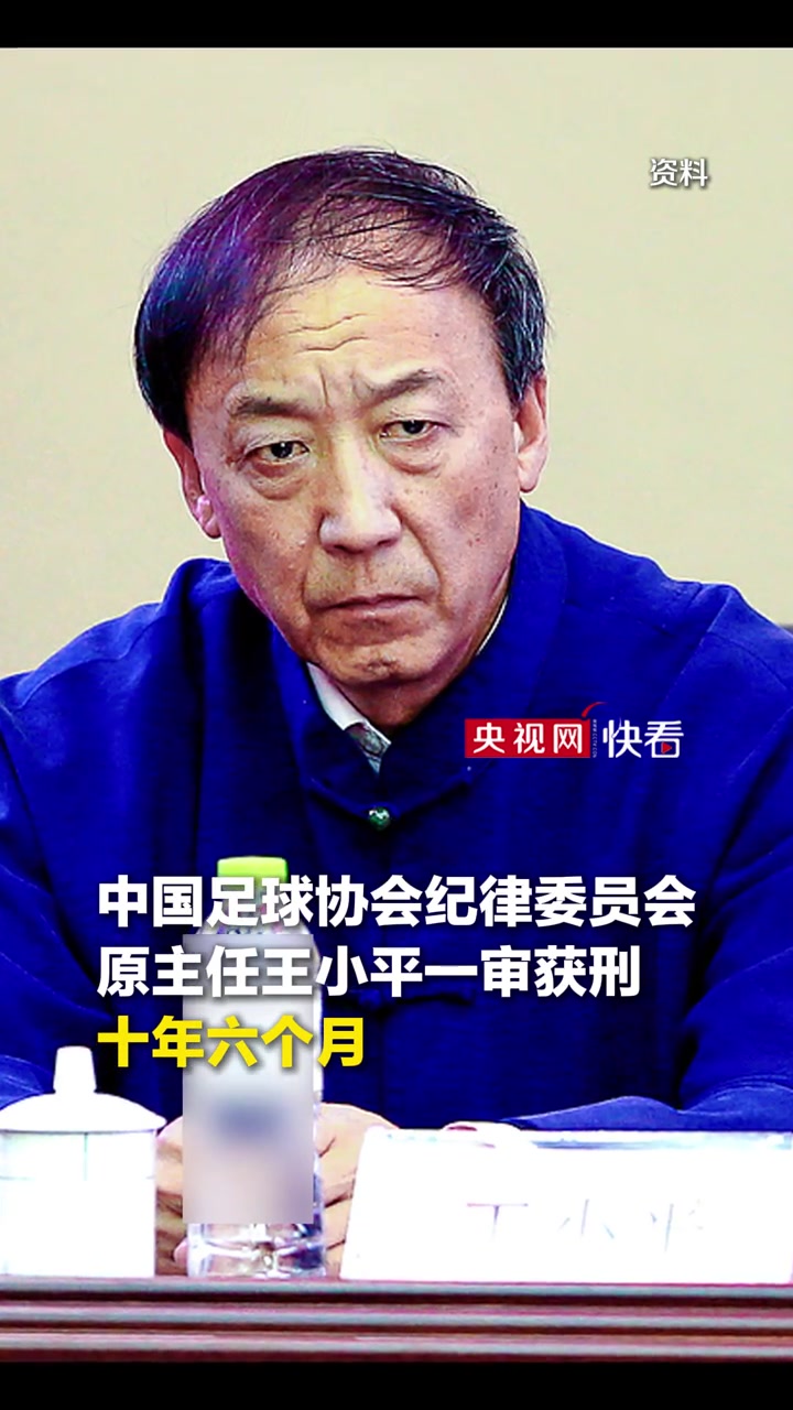 央視中國(guó)足協(xié)原紀(jì)律委員會(huì)主任王小平一審獲刑十年六個(gè)月